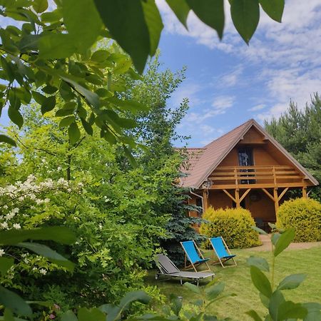 Domek Nad Jeziorem Villa Suwałki Exteriör bild