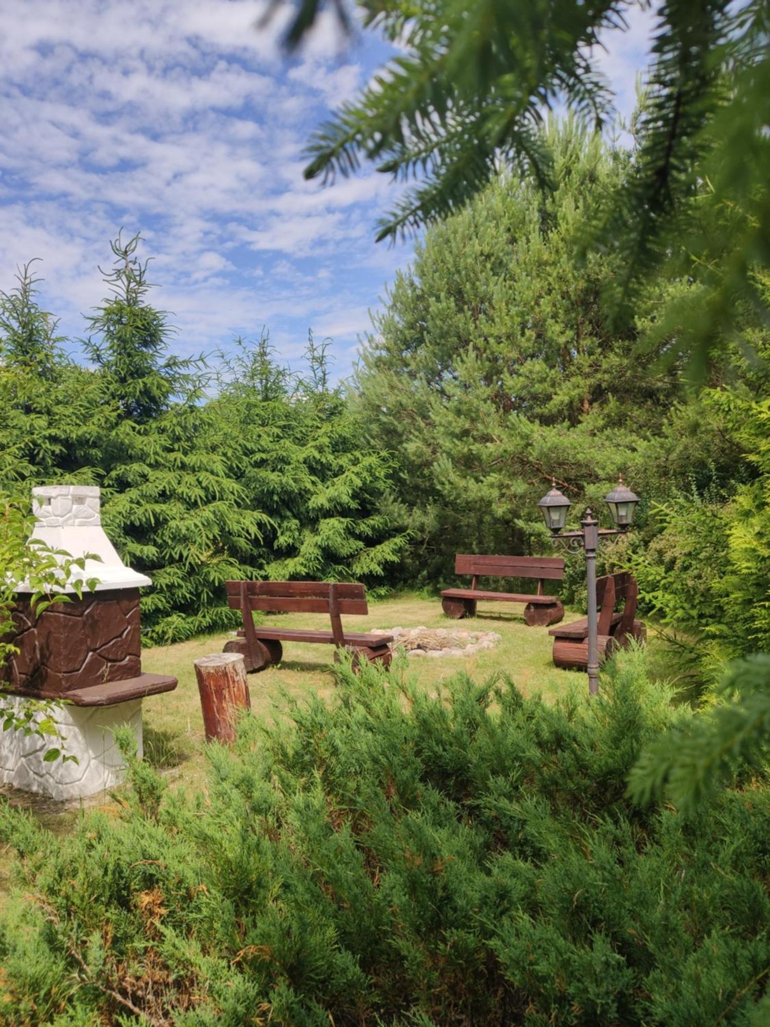 Domek Nad Jeziorem Villa Suwałki Exteriör bild