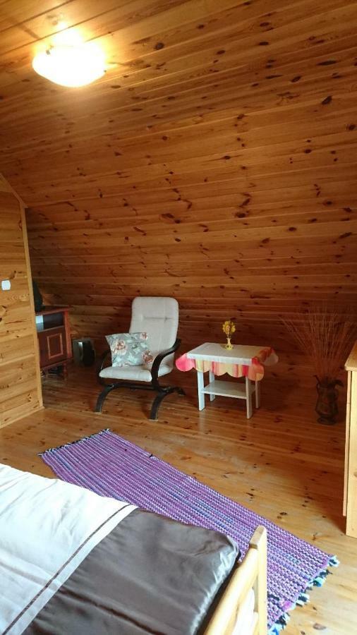Domek Nad Jeziorem Villa Suwałki Exteriör bild