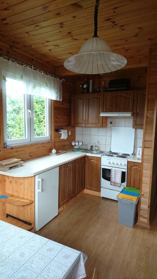 Domek Nad Jeziorem Villa Suwałki Exteriör bild