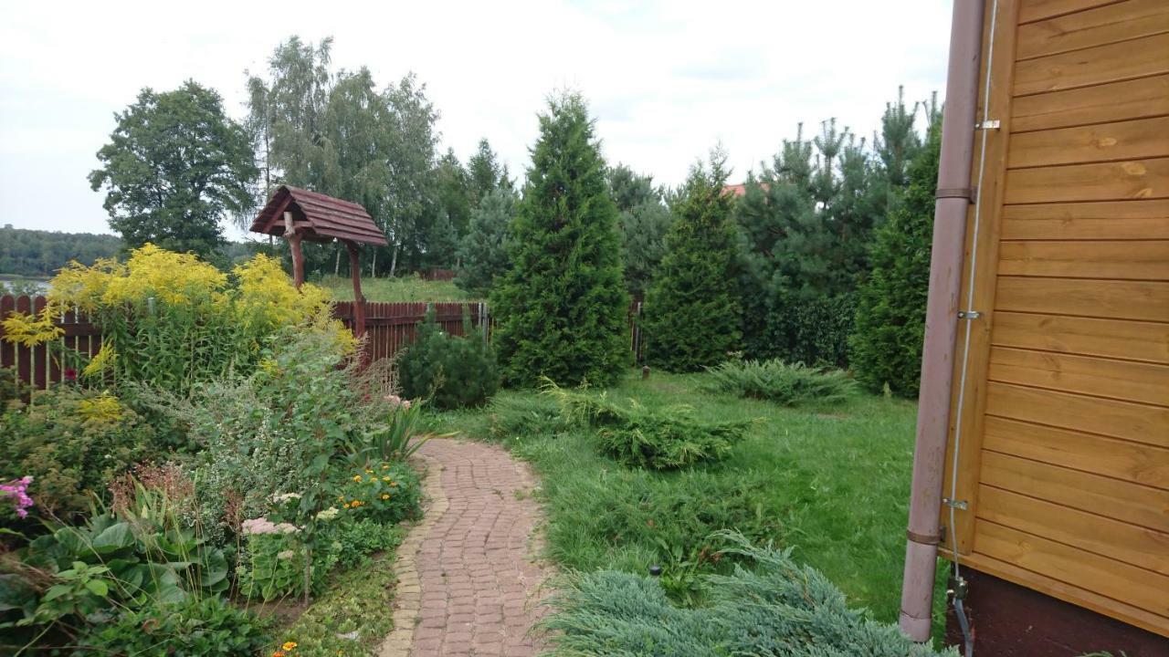 Domek Nad Jeziorem Villa Suwałki Exteriör bild